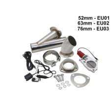 CUT OFF клапа за изпускателна система - EU01-EU03